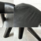 スクエアルーツ SQUARE ROOTS ランナチェア LANNA CHAIR ダイニングチェア アームチェア オーク材×牛革 レザー 美品 参考価格￥77,000- B ★