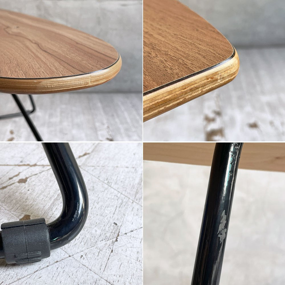 東屋 AZUMAYA スケートボードテーブル skateboard table ロシル ROSIL サイドテーブル スチール メラミン化粧合板 インダストリアル A ♪
