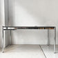 ユーエスエムハラー USMハラー USM Haller モジュラーファニチャー ハラーテーブル ワークデスク W150cm オーク材 ブラック ペントレー＆トロメオ用パーツ付き 高さ調整リング付き+H2cm ★