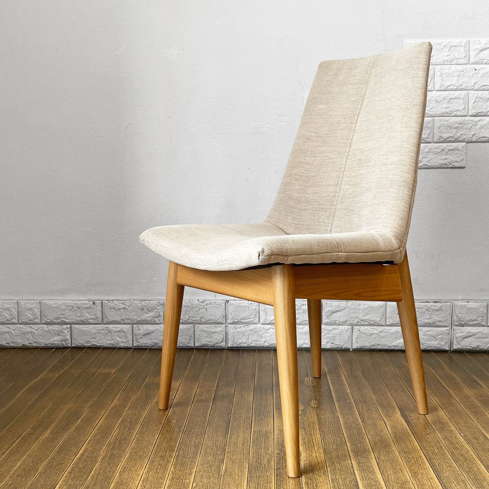モリタインテリア MORITA コッピア Coppia ダイニングチェア ファブリック張り ナチュラルモダンデザイン B ◎