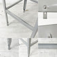 リオン LYON ファクトリー チェア FACTORY CHAIR カウンターチェア グレー バックレスト クッション PVCレザー 座面高69cm パシフィックファニチャーサービス P.F.S取り扱い B ●