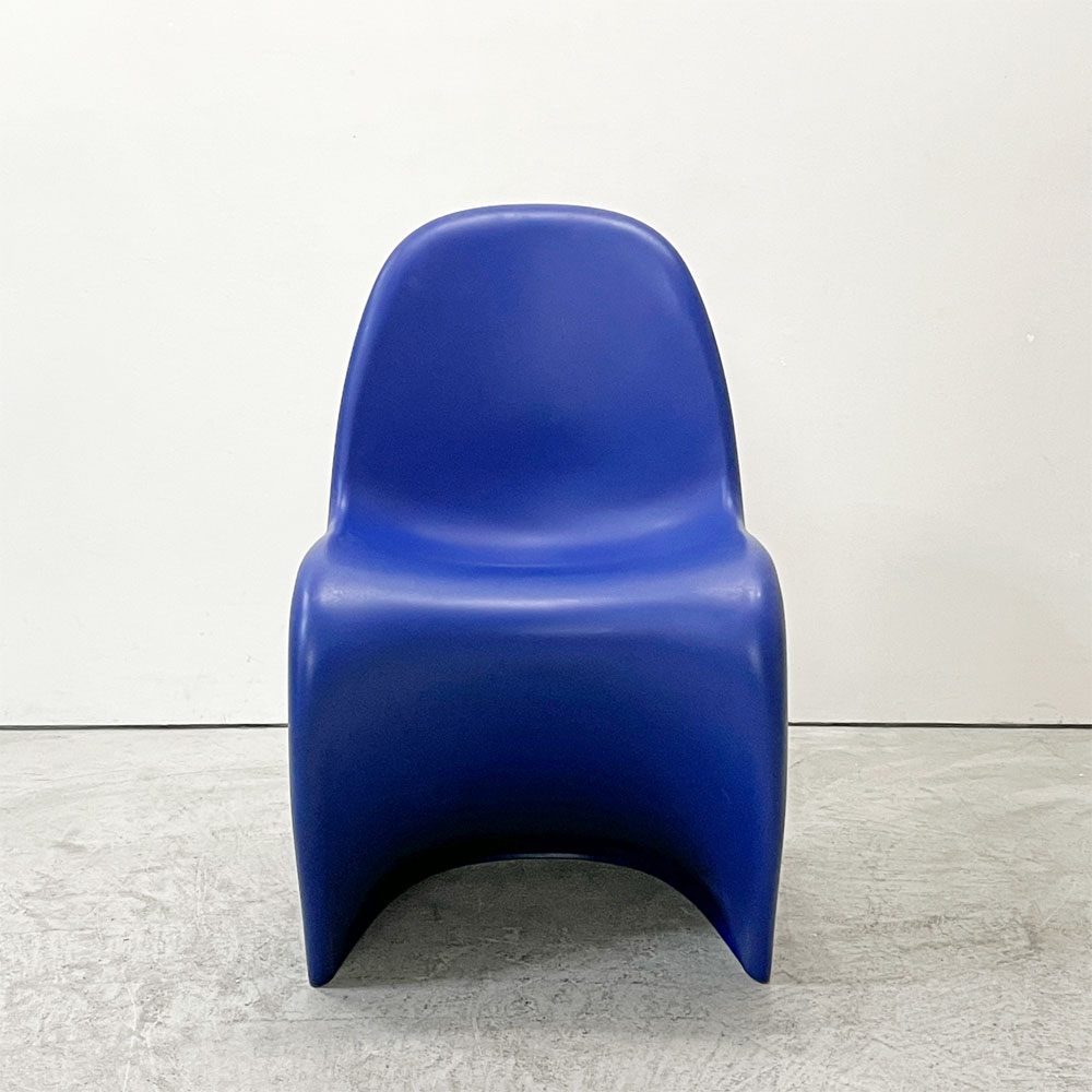 ヴィトラ vitra パントンチェア Panton Chair ブルー 廃盤カラー ヴェルナー・パントン ミッドセンチュリー スペースエイジ B ●