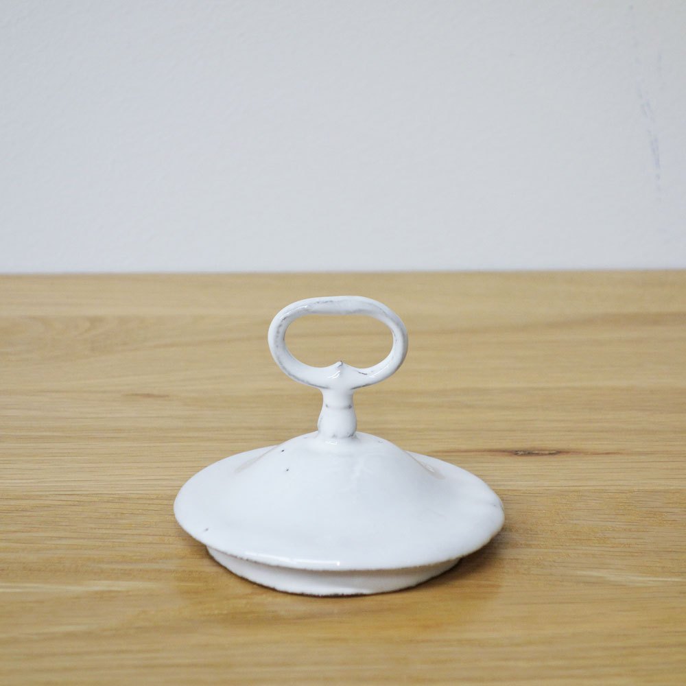 アスティエドヴィラット Astier de Villatte キーモチーフ 蓋付き マグカップ ARTS&SCIENCE フランス ◎