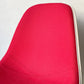 ハーマンミラー Herman Miller サイドシェルチェア Side shell chair エッフェルベース チャールズ ＆ レイ・イームズ ファブリック ダークピンクカラー ★