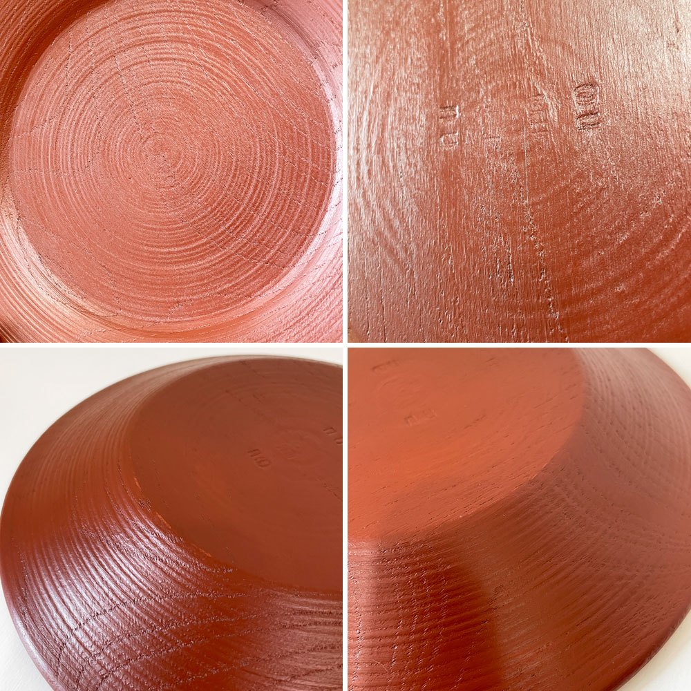 赤木明登 Akito Akagi パスタ皿 赤 nurimono 約21cm 漆器 輪島塗 現代作家 C ◎