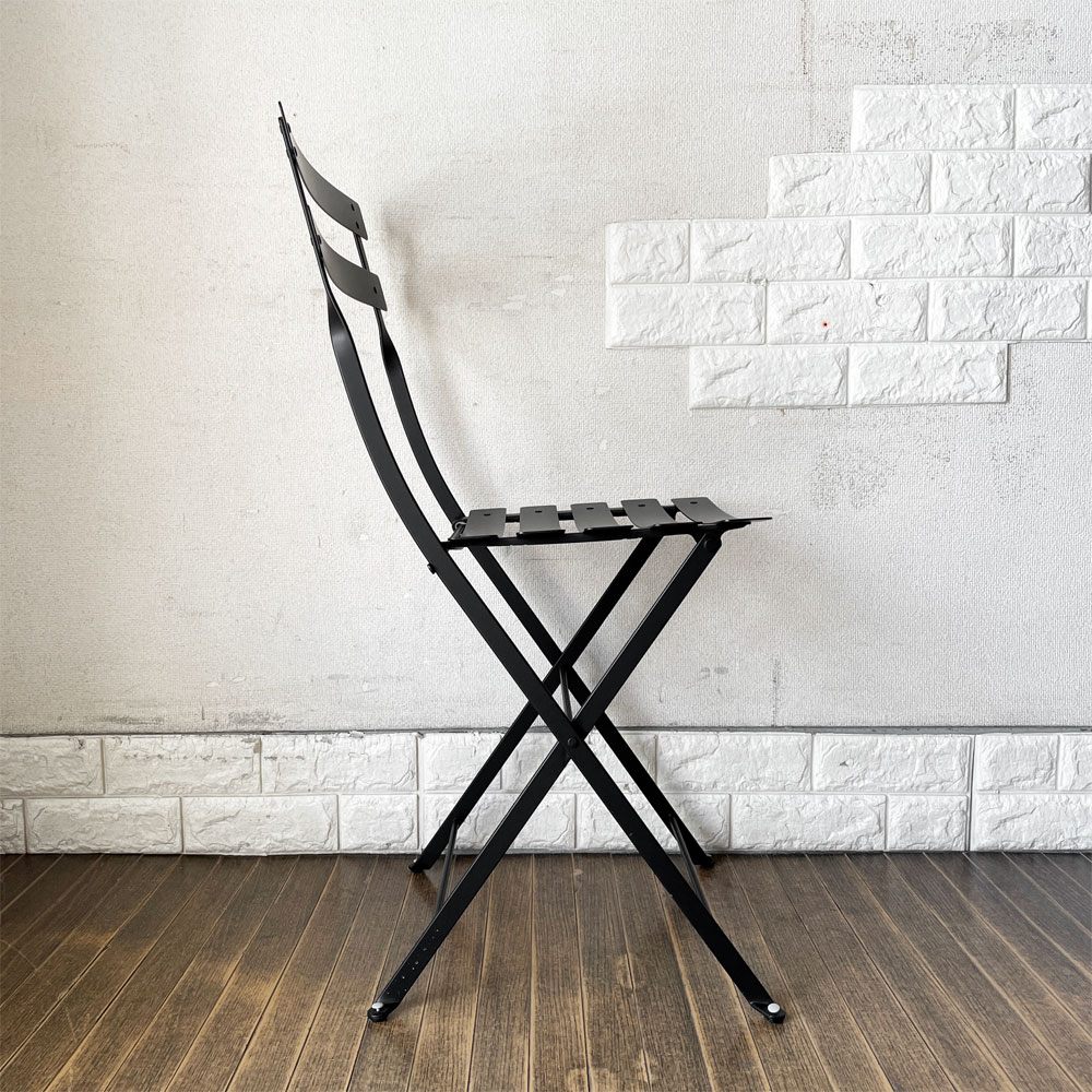 フェルモブ Fermob ビストロ BISTRO メタルチェア METAL CHAIR ガーデンチェア リコリッシュ 折りたたみ フランス 定価￥22,000- ◎