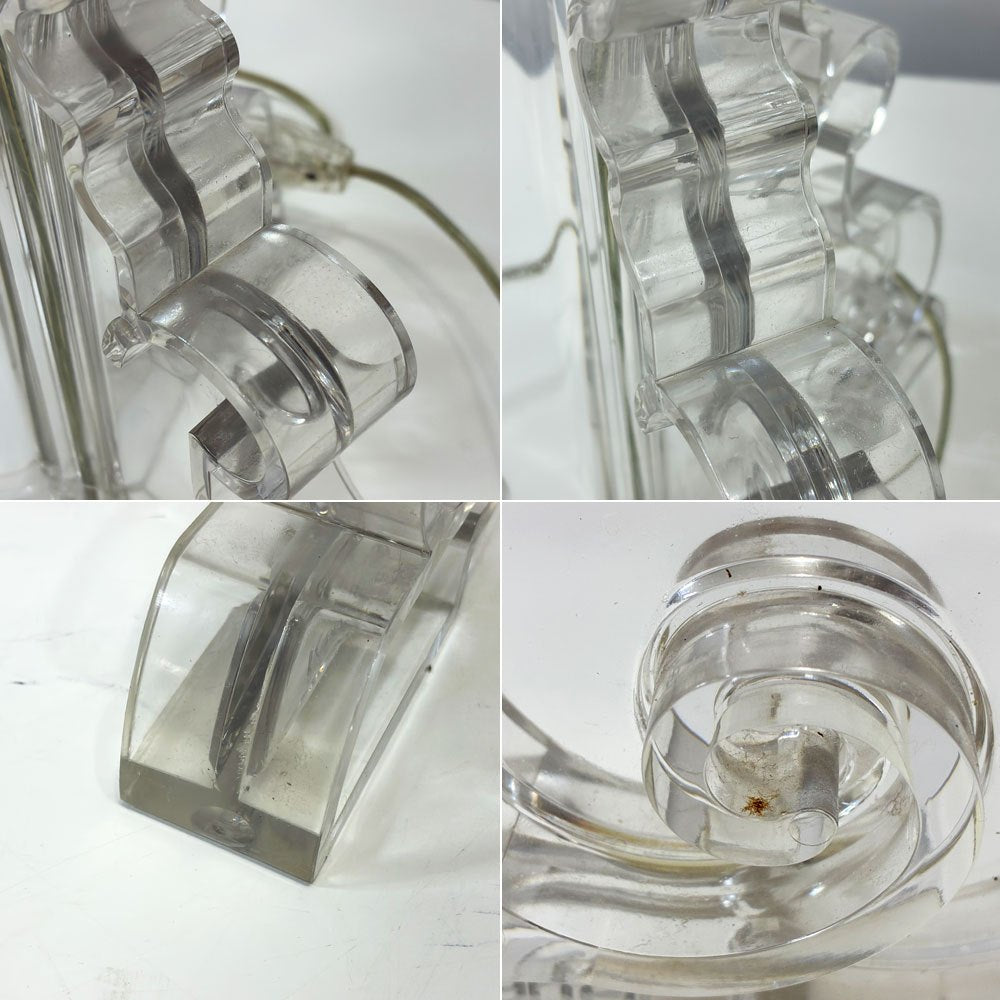 カルテル Kartell ブルジー BOURGIE テーブルランプ フロアライト クリスタル フェルーチョ・ラヴィアーニ Ferruccio Laviani イタリア 定価￥81.800- ●