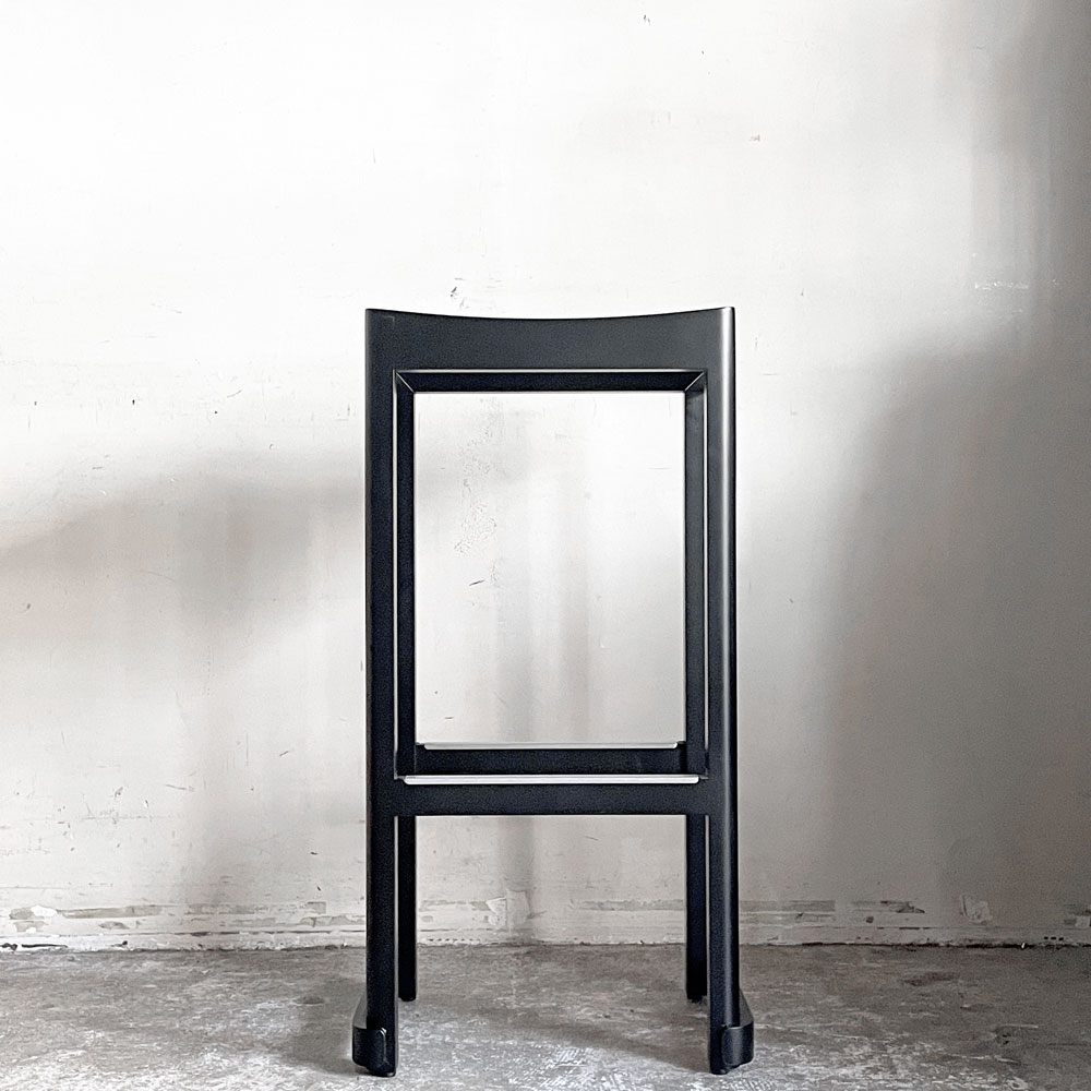 アルテック artek アトリエ バースツール Atelier Bar Stool H75cm ビーチ材 ブラックラッカー仕上げ タフ スタジオ TAF Studio スウェーデン 北欧家具 ■