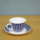 グスタフスベリ GUSTVSBERG アダム ADAM コーヒーカップ&ソーサー C&S スティグ・リンドベリ Stig Lindberg Φ8cm 北欧食器 復刻品 ◎
