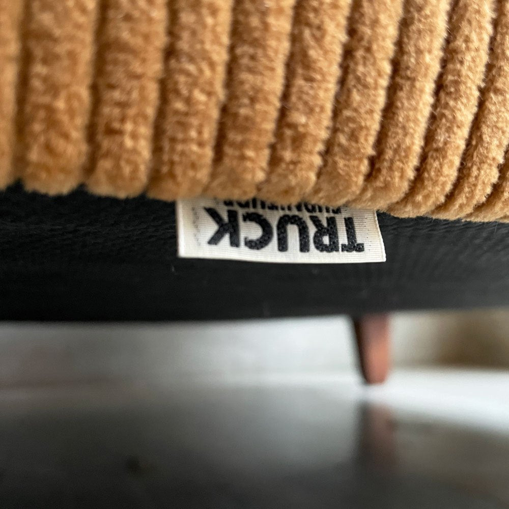 トラックファニチャー TRUCK FURNITURE FKソファ FK SOFA 1.5シーター 1.5人掛け フェザークッション F-22 マスタード コーデュロイ 廃番生地 ♪