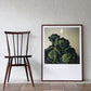 サイ・トゥオンブリー Cy Twombly キャベツ Cabbages 展覧会 SENSATIONS OF THE MOMENT 2009 オフセットリトグラフ ポスター 額装品 ◇