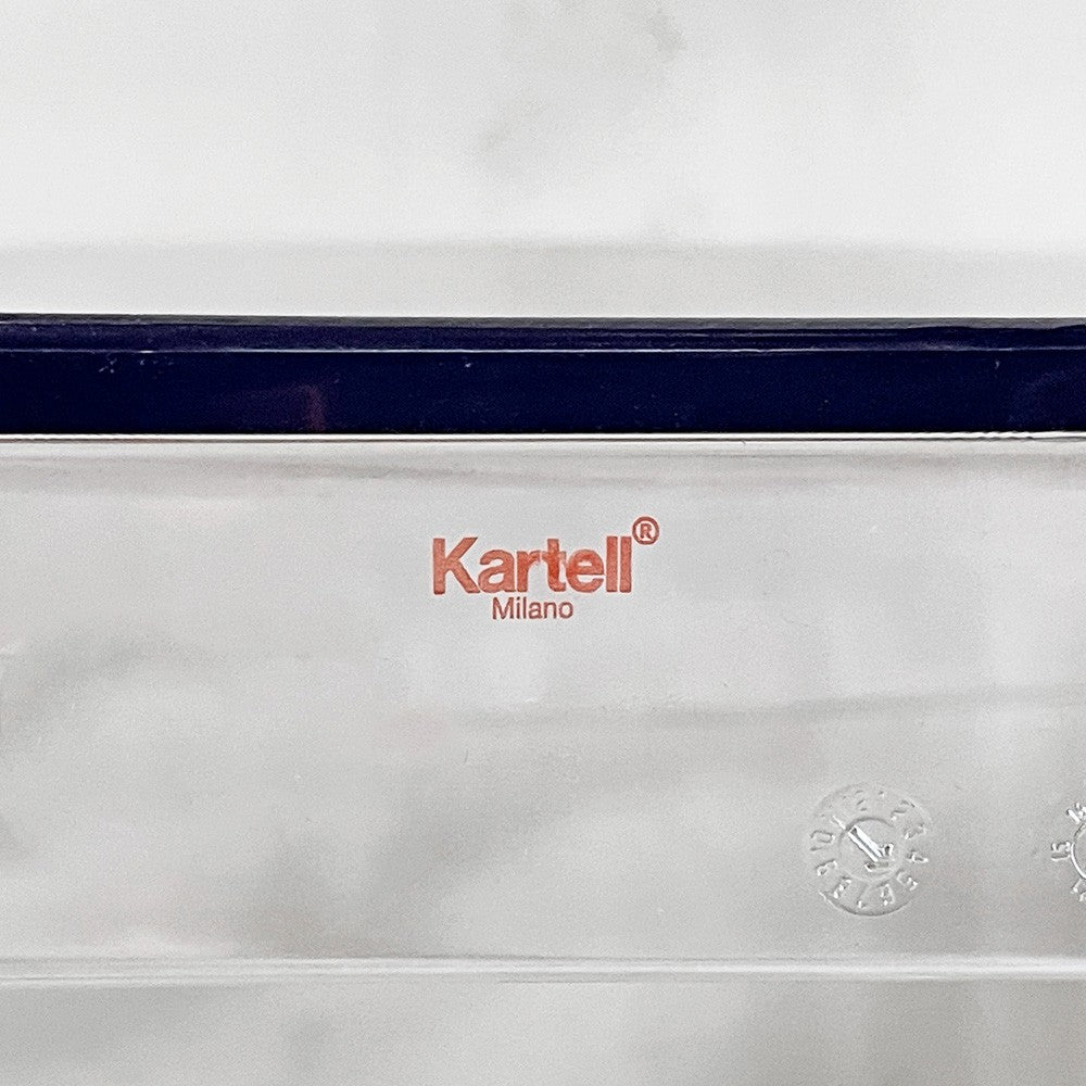 カルテル Kartell ルイゴースト LouisGhost アームチェア クリスタル スタッキング フィリップ・スタルク Philippe Starck イタリア B ■