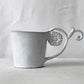 アスティエ・ド・ヴィラット Astier de Villatte エミリー EMILIE コーヒーカップ W15 D7.5 H8 cm フランス 雑貨 ◇