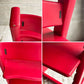 ストッケ STOKKE トリップトラップ TRIPP TRAPP ベビーチェア キッズチェア レッド S/N4～ ノルウェー 北欧家具 現状品 ♪