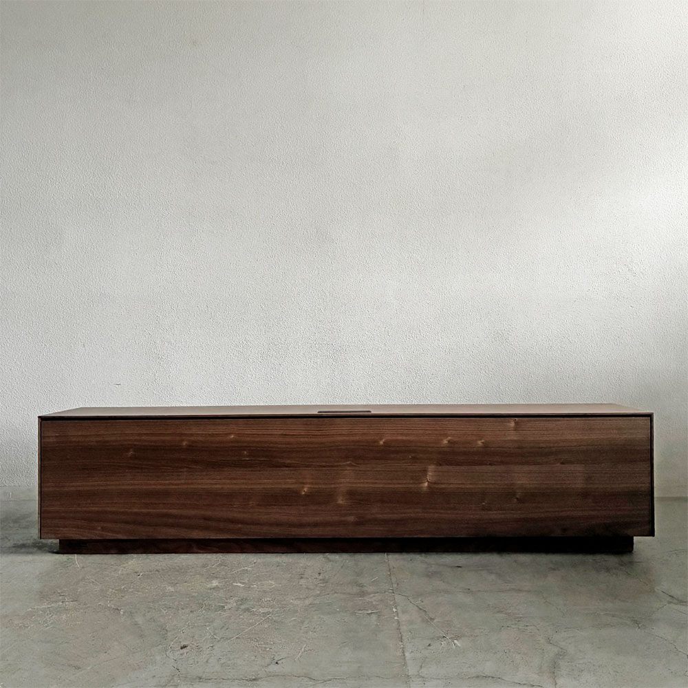 マスターウォール MASTERWAL スプレモ SUPREMO AVボード テレビボード B-TYPE ウォールナット材 W200cm 定価￥385,000- 展示品 〓