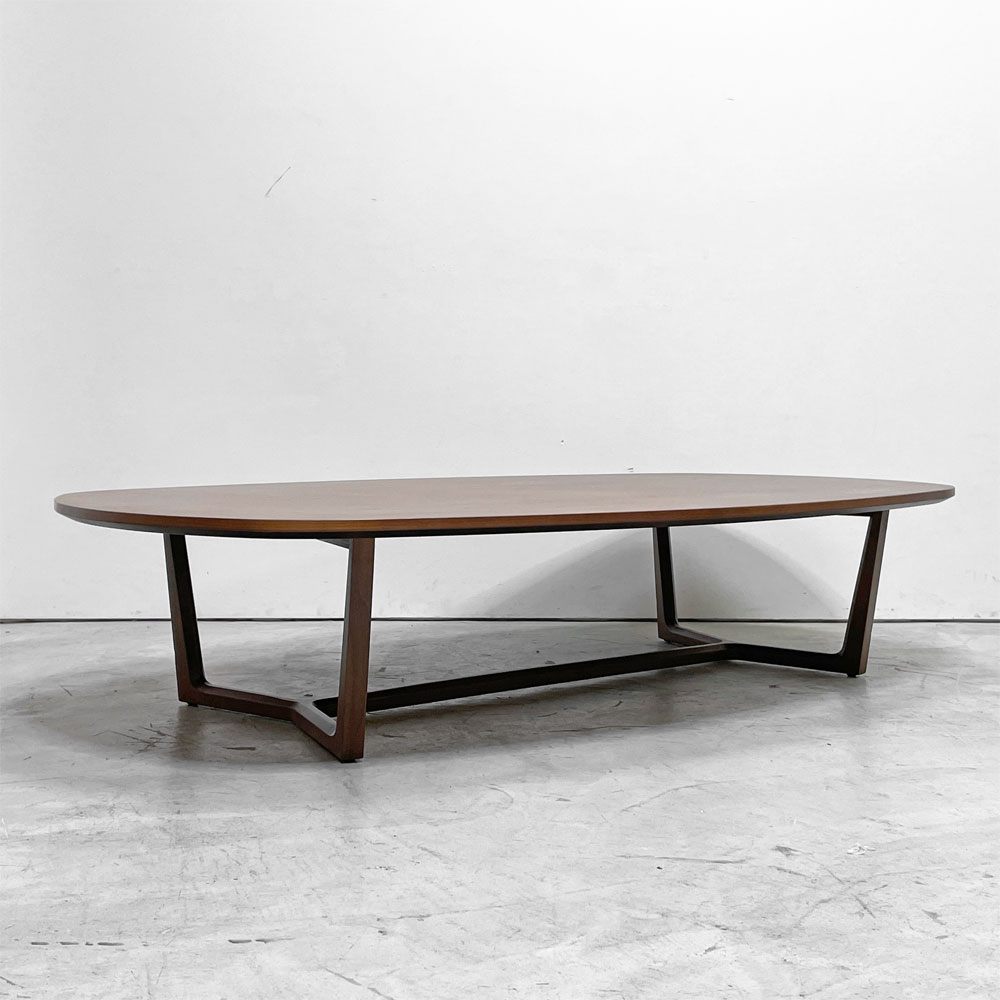 ポリフォーム Poliform トリデンテ TRIDENTEL リビングテーブル ローテーブル ウォールナット材 W156cm エマニュエル・ガリナ Emmanuel Gallina ●
