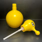 アレッシィ ALESSI ミスターコールド Mr.Cold ソープディスペンサー イエロー マッシモ・ジャコン Massimo Giacon 樹脂製 570ml イタリア ■
