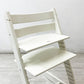 ストッケ STOKKE トリップトラップ TRIPP TRAPP ベビーチェア キッズチェア S/N4～ ホワイト ノルウェー 北欧家具 ●