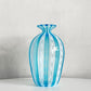 バラリン BALLARIN レースガラス フラワーベース 花瓶 ムラーノ MURANO ベネチアングラス H17.5cm イタリア 工芸品 ■