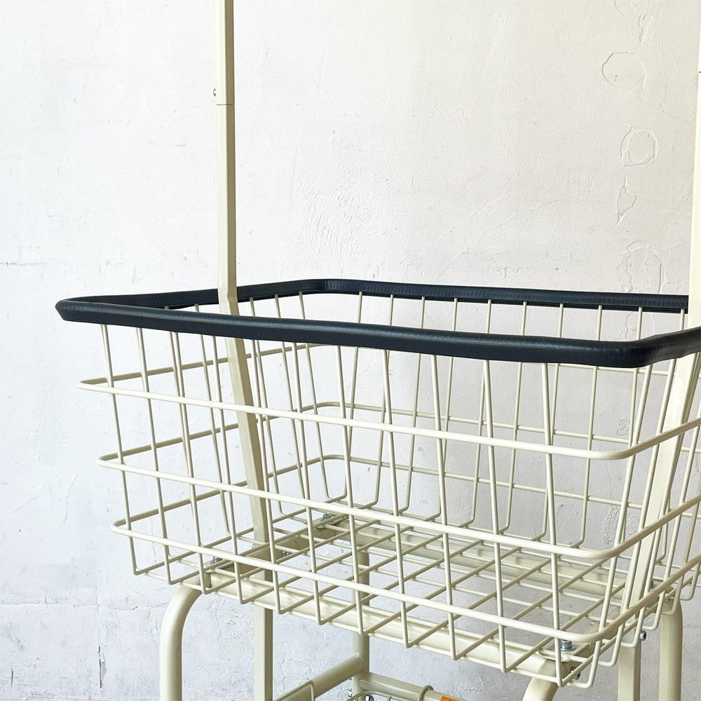 ダルトン DULTON ランドリー カート ウィズ ポール ラック LAUNDRY CART WITH POLE RACK インダストリアルデザイン ★