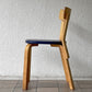 アルテック artek チェア 69 Chair 69 ダイニングチェア バーチ材 ビニールレザー ビンテージ アルヴァ・アアルト フィンランド 北欧家具 A ◇