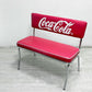 コカ・コーラ Coca Cola コークベンチシート Coke Bench Seat PJ-120C ダイニング カフェベンチ 50sビンテージスタイル 店舗什器 US ●