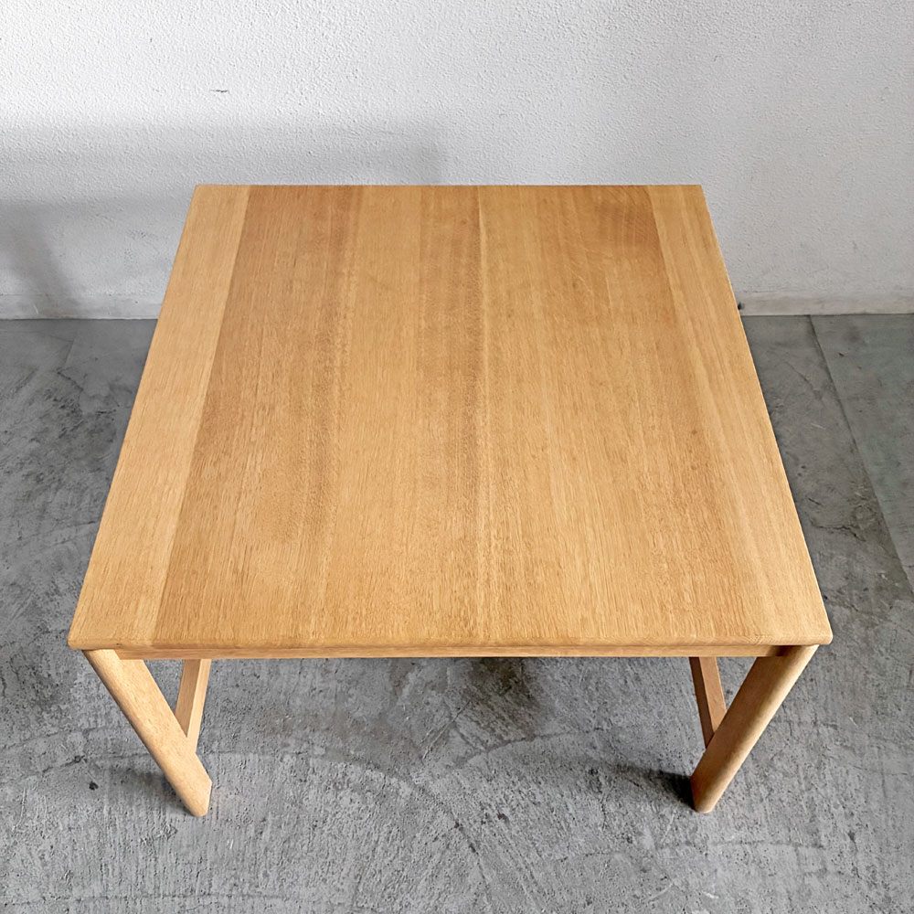 フレデリシア FREDERICIA 5393 コーヒーテーブル センターテーブル オーク材 スクエア W76cm ソーレン・ホルスト デンマーク 北欧ビンテージ 〓