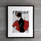 ルネ・グリュオー Rene Gruau ロフィシェル L'Officiel ポスター アートプリント 額装品 レトロ ♪