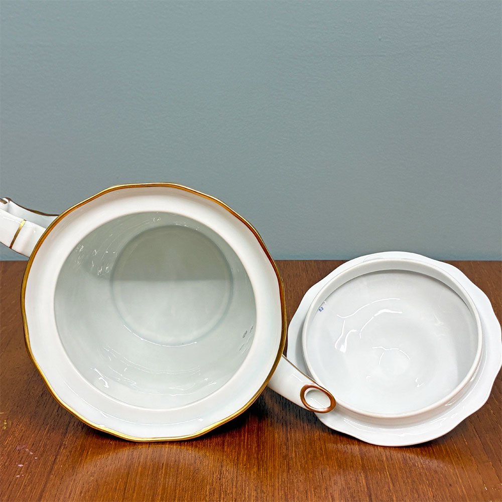 ベルナルド BERNARDAUD アルトワ Artois ティーポット H17.5cm リモージュ焼き フランス ◎