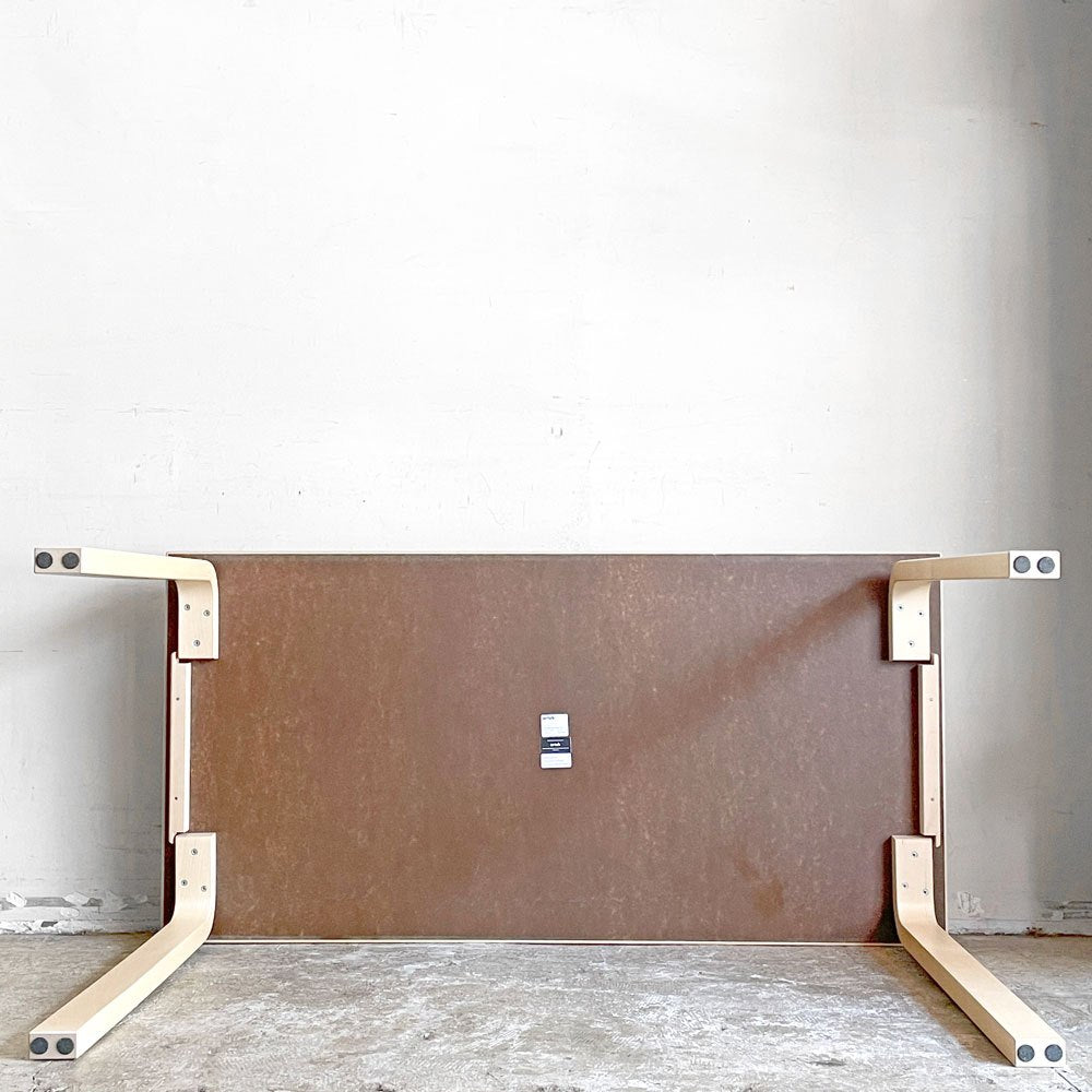 アルテック artek テーブル 80A TABLE 80A ダイニングテーブル デスク アルヴァ・アアルト ホワイトラミネート 北欧 フィンランド 定価￥172,000- ■