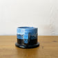 エコ パーク ポッテリー Echo Park Pottery ピーター・シャイヤー Peter Shire マグカップ ブルー×ブラック ポストモダン ★