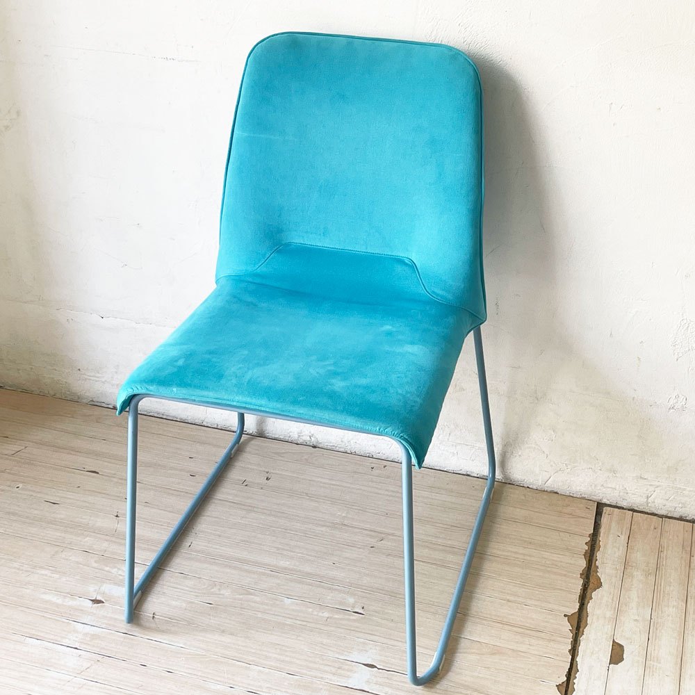 カッシーナ Cassina ixc. メンブレン MEMBRANE スタッキングチェア ダイニングチェア ブルー イタリア A ★