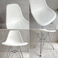 ハーマンミラー Herman Miller サイドシェルチェア ホワイト ポリプロピレン エッフェルベース DSR C&Rイームズ ミッドセンチュリー ♪