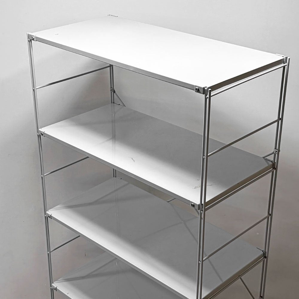 無印良品 MUJI スチールユニットシェルフ オープンシェルフ スチール棚 5段 W84 H175.5cm ●