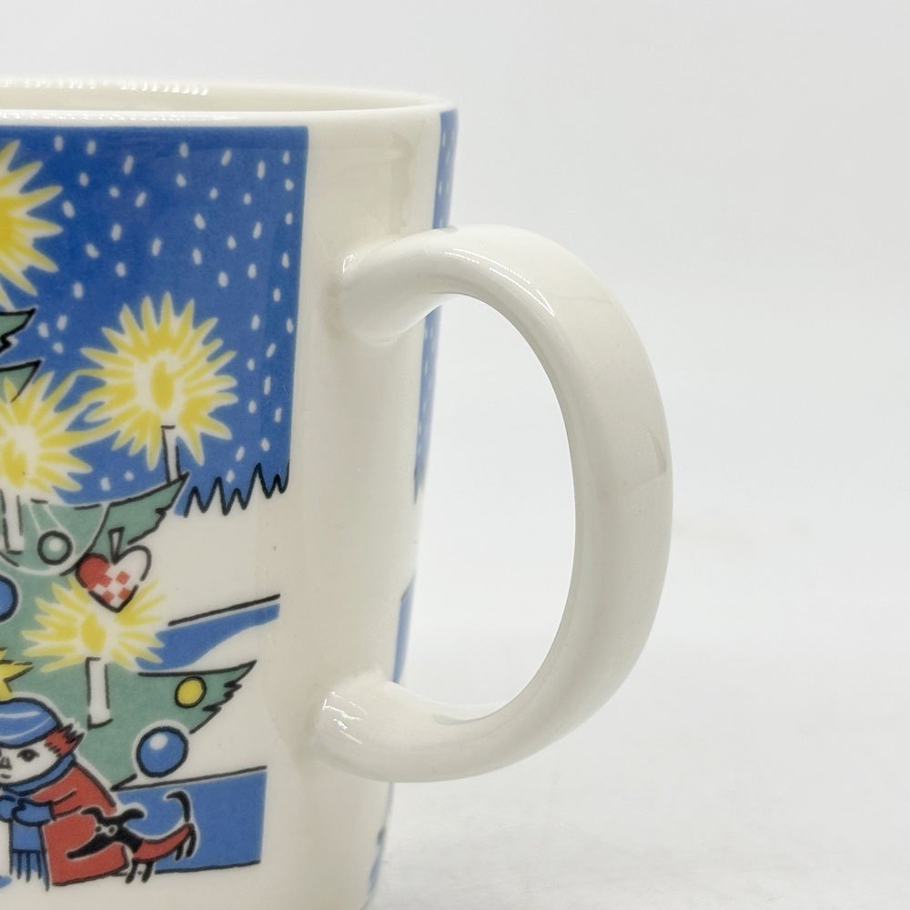 アラビア ARABIA ムーミン MOOMIN マグ カップ クリスマス 2004-2005年 限定 フィンランド 北欧食器 箱付き 希少 ●