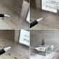 モーダエンカーサ moda en casa フライングテーブル FLYING TABLE コンクリートベース ガラス ローテーブル 定価 ￥75,900- ♪