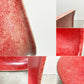 ハーマンミラー Herman Miller イームズ ビンテージ サイドシェルチェア 2nd 希少 クリムゾンレッド ドゥエルレッグベース リプロダクト脚 ミッドセンチュリー ●