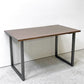 プレダクツ PREDUCTS フォレスト デスク Forest Desk W120cm ラバーウッド ダークブラウン スチールレッグ ラップトップトレイ×2枚付き ●