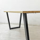 かなでもの KANADEMONO ザ・テーブル THE TABLE デスク W140xD80cm ラバーウッド スクエア脚 ●