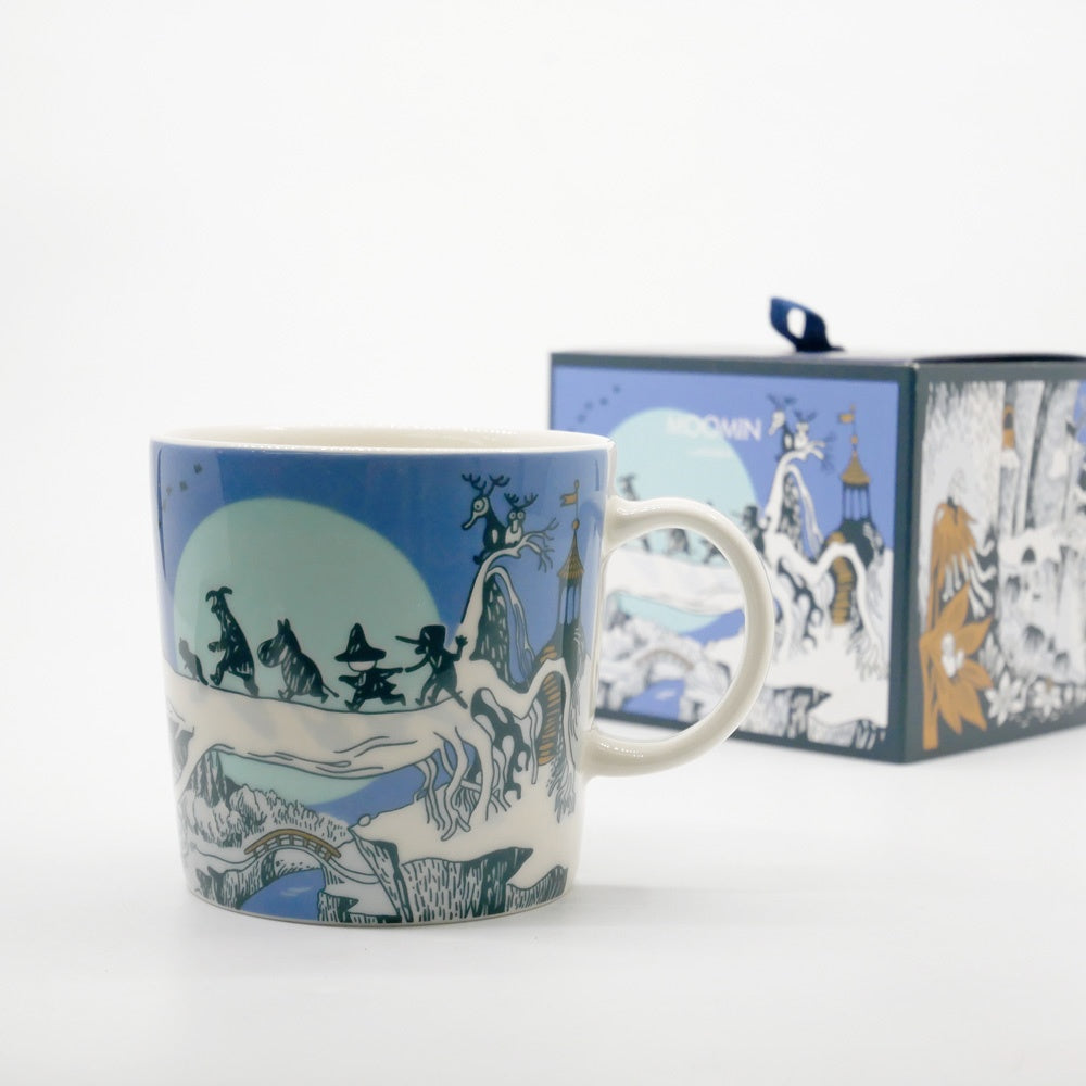 アラビア ARABIA ムーミンマグ MOOMIN ジャーニー フィンエアー100周年記念 2023年 フィンランド 北欧食器 箱付き ●