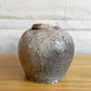 大平新五 花器 フラワーベース 陶器 H10cm 信楽焼 陶芸家 現代作家 ♪