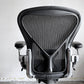 ハーマンミラー Herman Miller アーロンチェア スタンダード Bサイズ ポスチャーフィット ポリッシュドアルミベース ビル・スタンフ＆ドン・チャドウィック ■
