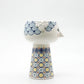 ビヨン・ヴィンブラッド BJORN WIINBLAD デコール DECOR エヴァ EVA フラワーベース 花器 ブルー H18.5cm 箱付き デンマーク 北欧雑貨 ●