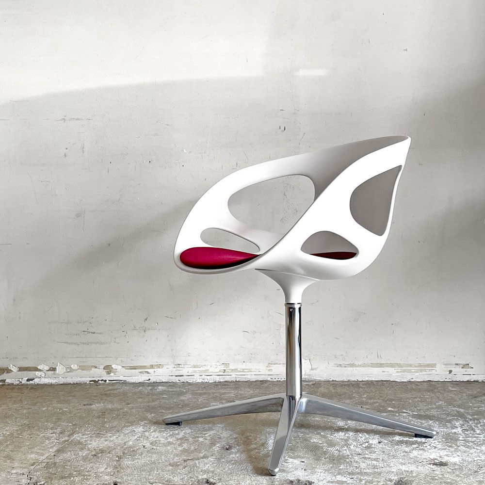 フリッツハンセン Fritz Hansen リンチェア RIN デスクチェア シートパッド付き 4スターペデスタルベース 回転ベース 紺野弘通 ■