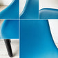 ハーマンミラー HermanMiller サイドシェルチェア ドゥエルレッグ DSW ピーコックブルー × エボニー ポリプロピレン製 イームズ ミッドセンチュリー ★