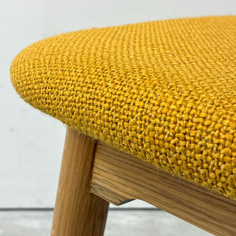 イデー IDEE コショネチェア COCHONNET CHAIR ダイニングチェア オーク材 ナチュラル ファブリック マスタード モダン B ●