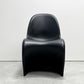ヴィトラ vitra パントンチェア ダイニングチェア スタッキングチェア ディープブラック ヴェルナー・パントン Panton ミッドセンチュリー スペースエイジ B ●
