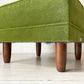 カリモク60 オットマン スツール モケットグリーン Kチェア ロビーチェア ミッドセンチュリー レトロモダン 定価￥34,980- ★