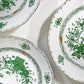 ヘレンド HEREND HVNGARY インドの華 プレート 5枚セット Φ25cm ハンドペイント 白磁食器 ハンガリー B ●