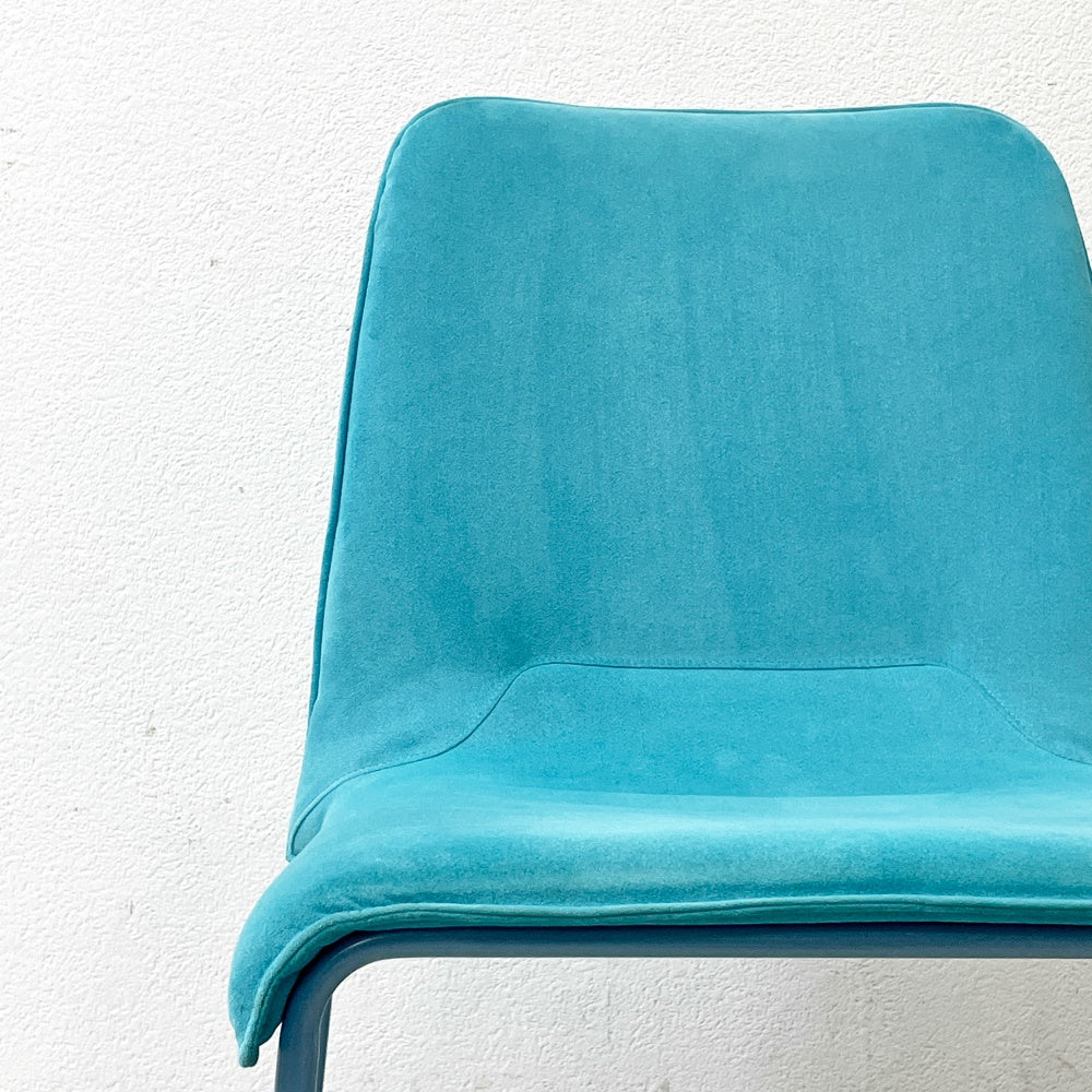 カッシーナ Cassina ixc. メンブレン MEMBRANE スタッキングチェア ダイニングチェア ブルー イタリア B ●
